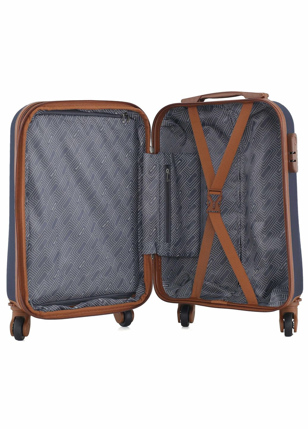 Чемодан 20" (S) Navy (T5712-1) Semi Line (315936853)