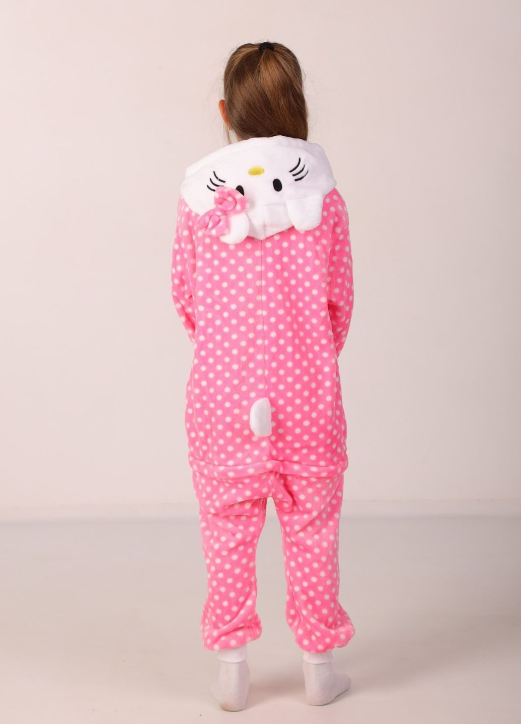 Кігурумі дитяче Хелоу Кіті з капюшоном та хвостиком плюшева піжама My Kigu (365254511)