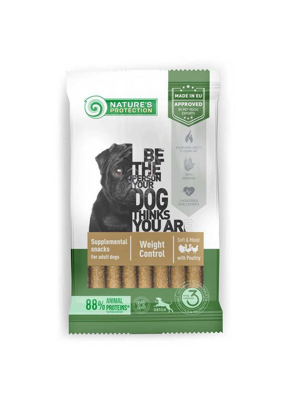 Weight Control Poultry - Лакомство для собак с мясом птицы - 110 г Nature's Protection (368471383)