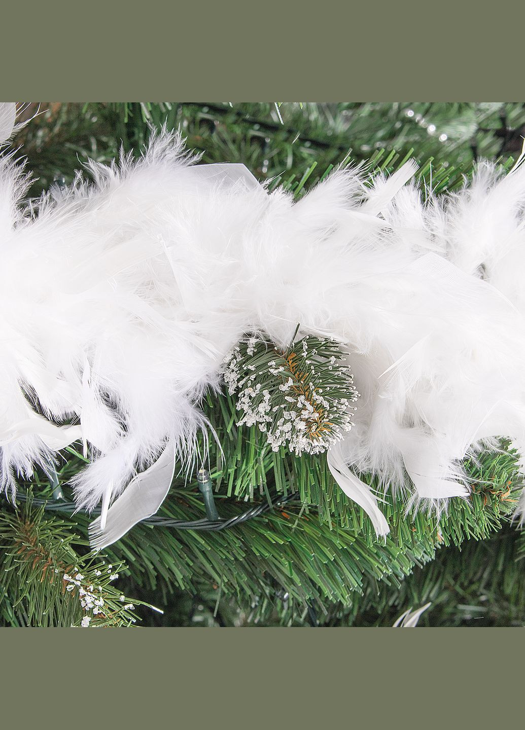 Мишура (шарф-боа) из перьев 600 см CA0184 Springos (322063093)