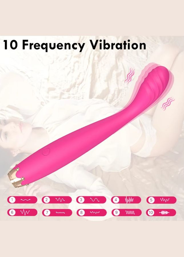 Многофункциональный вибратор для точки G с рельефной головкой анальный Розовый (2104618291) No Brand (322843614)