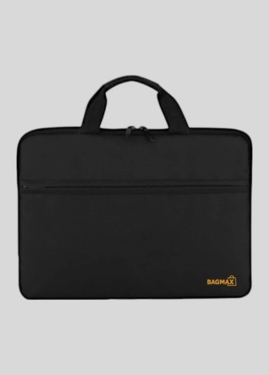 Сумка для ноутбука синя 15,6" Bagmax проста плоска сумка під ноутбук 15 дюймів з кішенею синя без ременя No Brand (384688217)