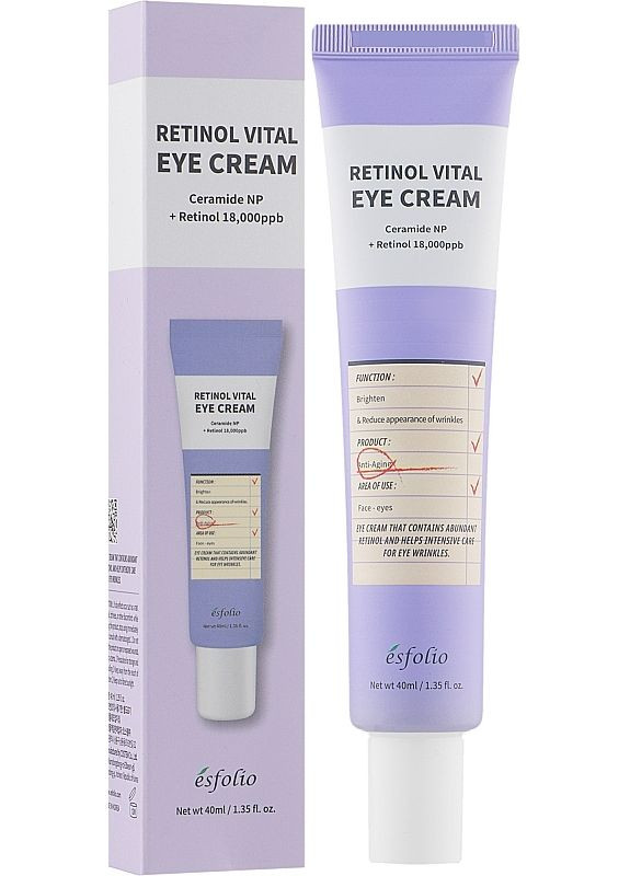 Esfolio Крем для кожи вокруг глаз Retinol Vital Eye Cream 40ml (2-957363) — Крем, Южная Корея (369794414)