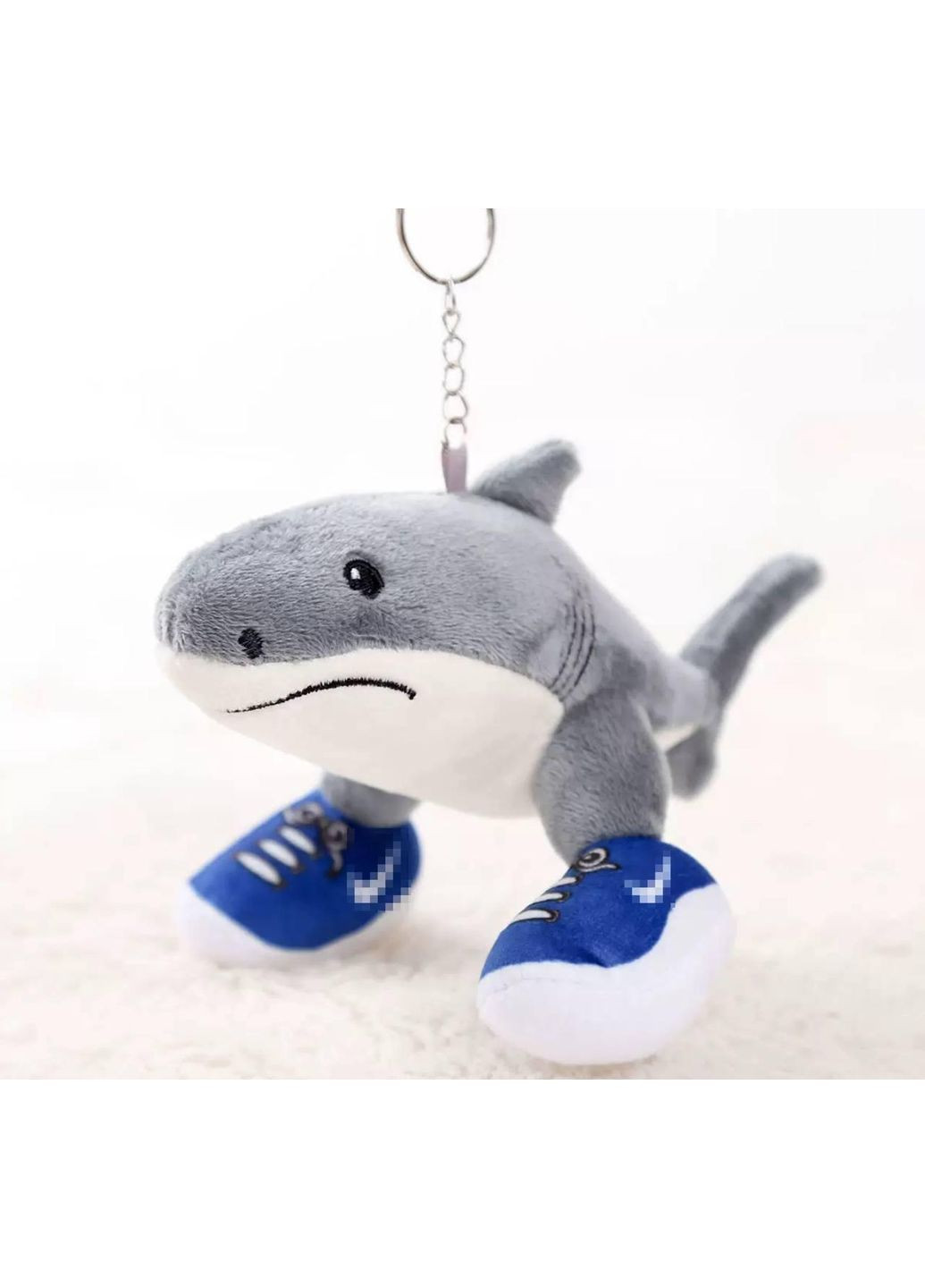 М'яка іграшка-брелок Тралалело Тралала, Tralalero Tralala Італійський мем, Brainrot, 16 см No Brand (364534154)