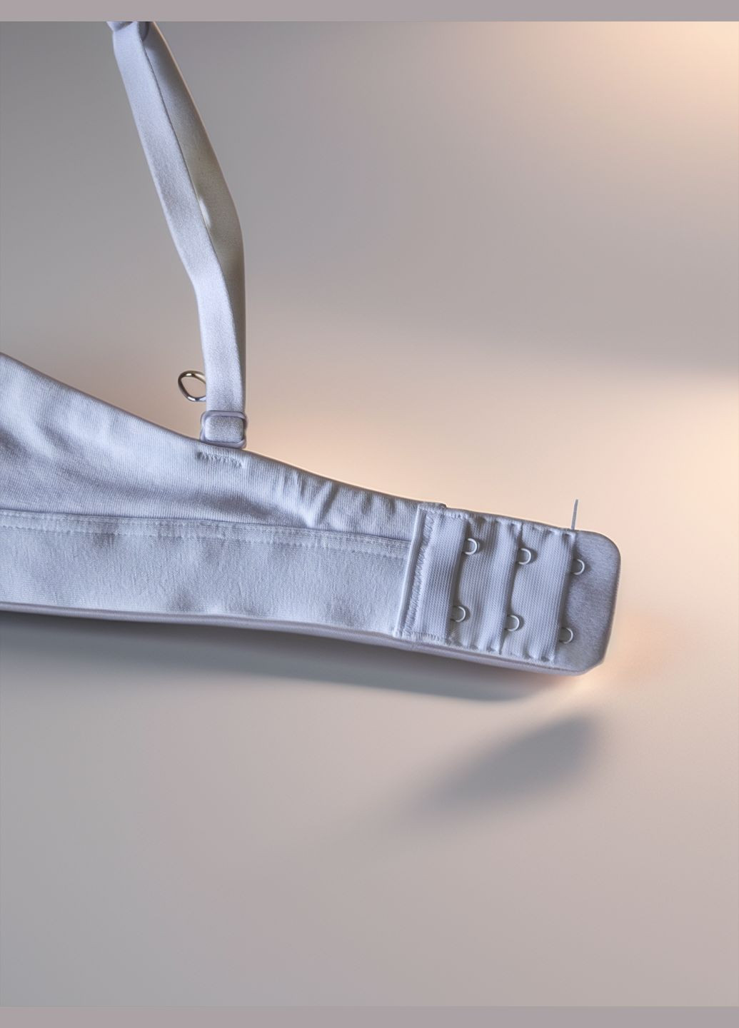 Белый бюстгальтер a 6579 b Diorella без косточек хлопок, спандекс