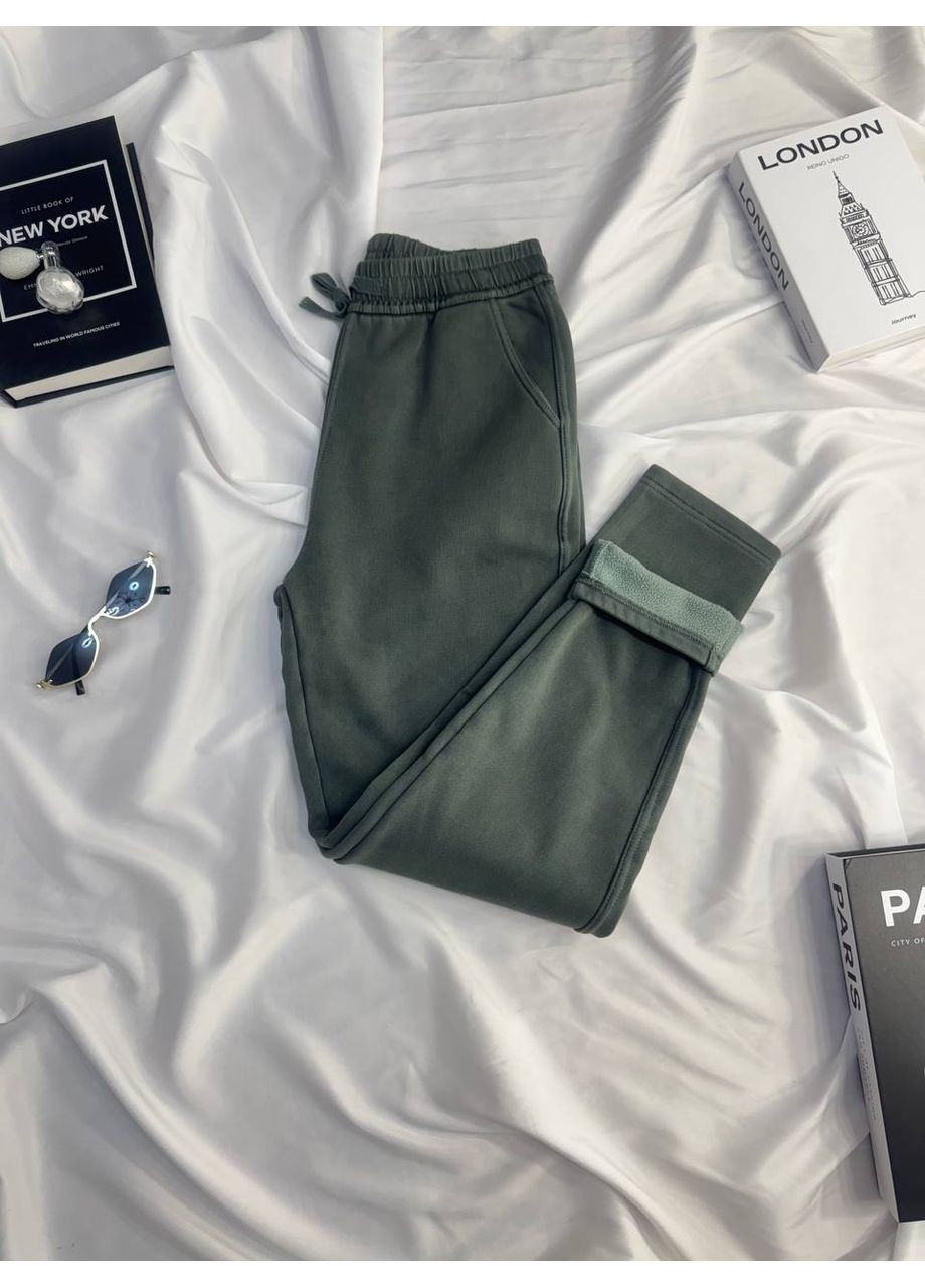 ❄️Жіночі стрейчеві джогери «Winter Flex» на товстому флісі – тепло та зручність у кожному русі | Розмірна сітка в описі Vione (367076540)