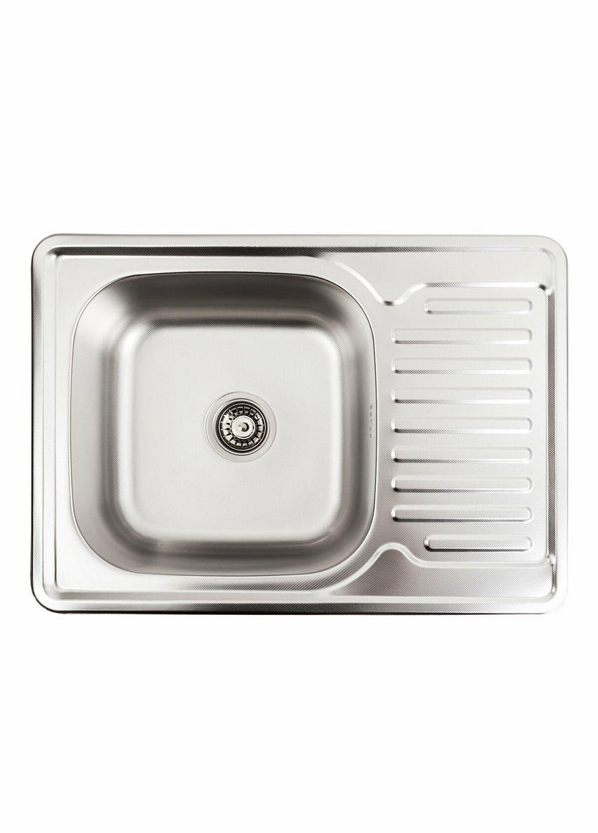 Кухонная мойка из нержавеющей стали 7050 ДЕКОР (0,8/180 мм) Platinum (342069312)