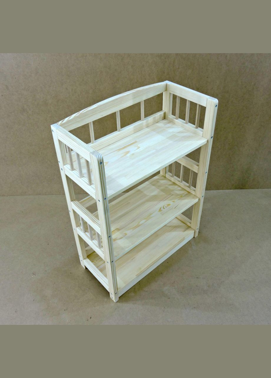 Этажерка разборная из дерева Лондон 3 бланже (МЕБ-0009301) No Brand (327868142)