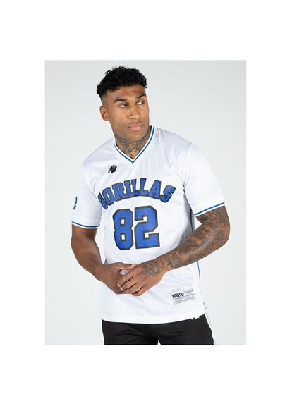 Комбінована футболка san mateo біло-синій, (06369317) Gorilla Wear