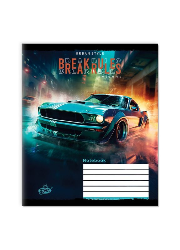 Зошит 18 арк. лінія " "/ Життя без правил Бріск (342417262)