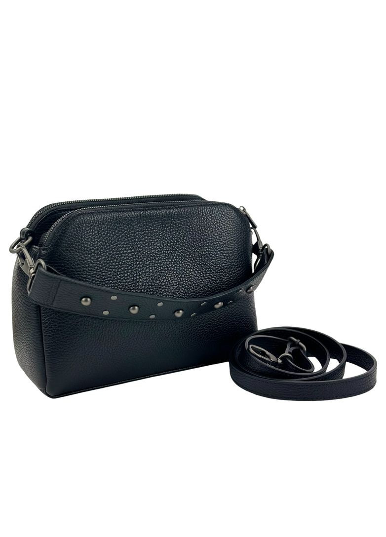 Сумочка кросбоді жіноча з натуральної шкіри на три відділи RoyalBag CH-0125A-FL (303137286)