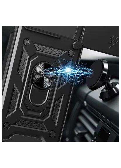 Чохол до мобільного телефона (713451) BeCover Military Xiaomi Redmi Note 14 4G Black (364501628)