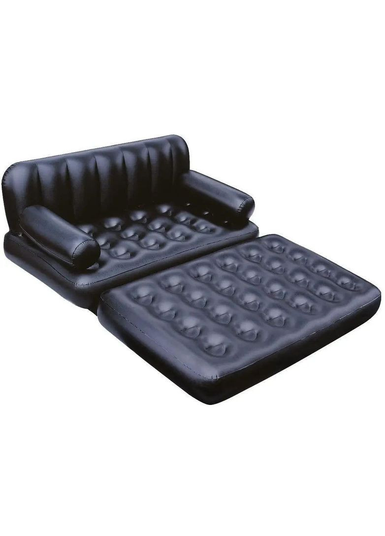 Двуспальный надувной диван трансформер 75056 с электронасосом 188 х 152 х 64 см Bestway (323217283)