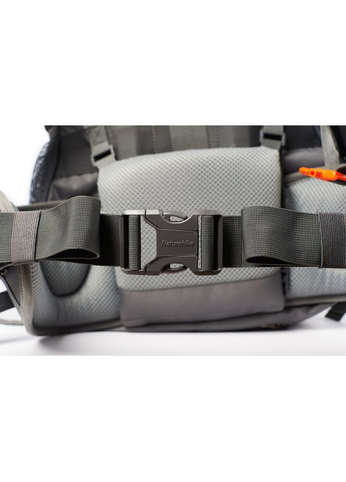 Рюкзак туристический NH70B070-B, 70л+5л, черно-серый Naturehike (351461560)