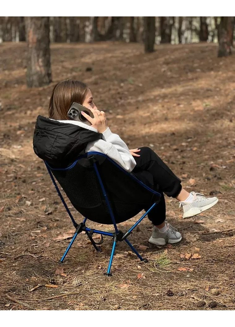 Кемпінгове крісло Compact, 50x58x56 см, Black/Orange BaseCamp (334672841)