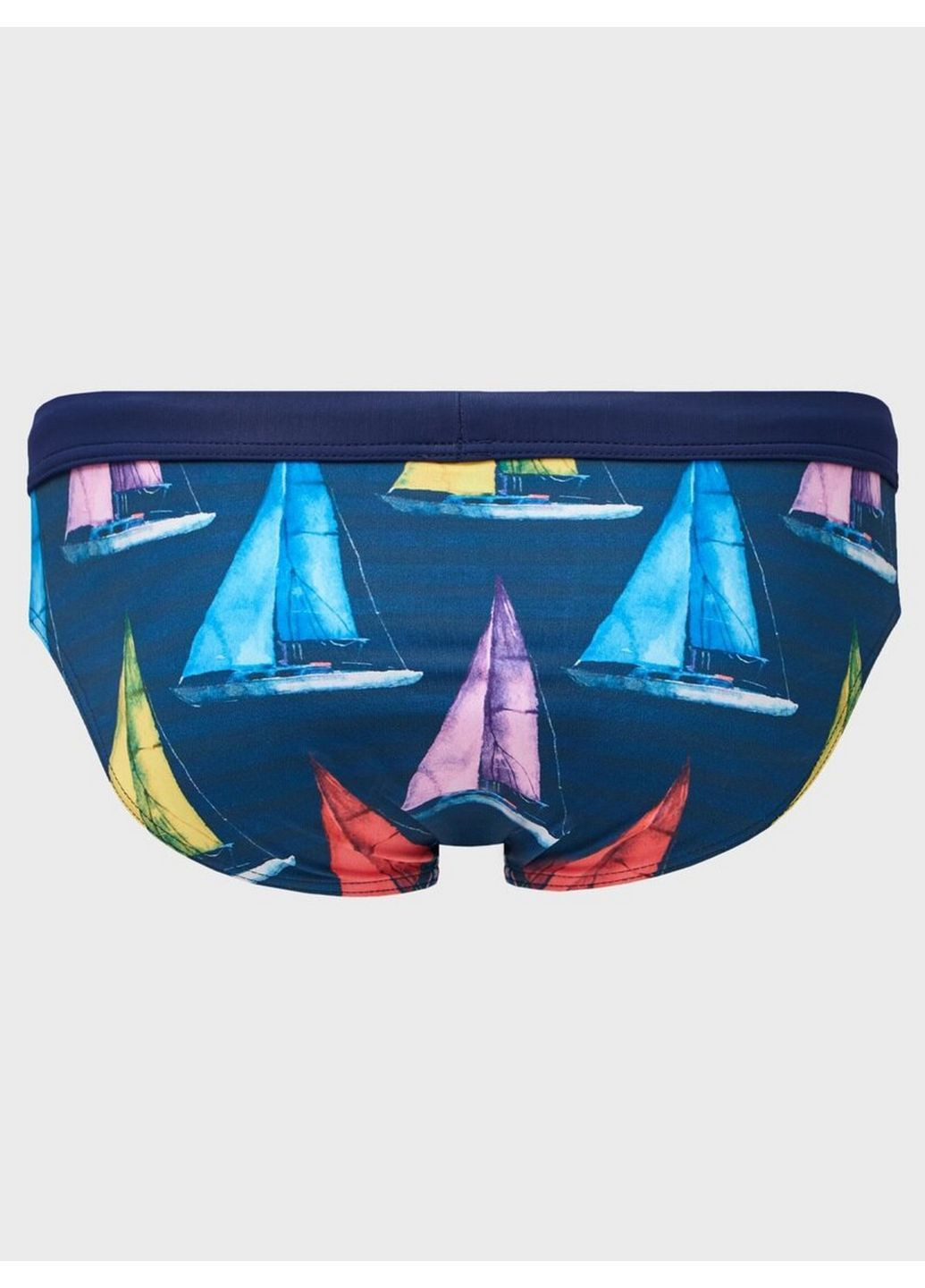 Плавки пляжні 1901s2 темно сині швидковисихаючі чоловічі з підкладкою для моря та басейну Geronimo (370853649)