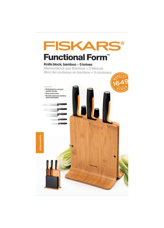Набор ножей FF 5 шт (1057552) Fiskars (323119606)