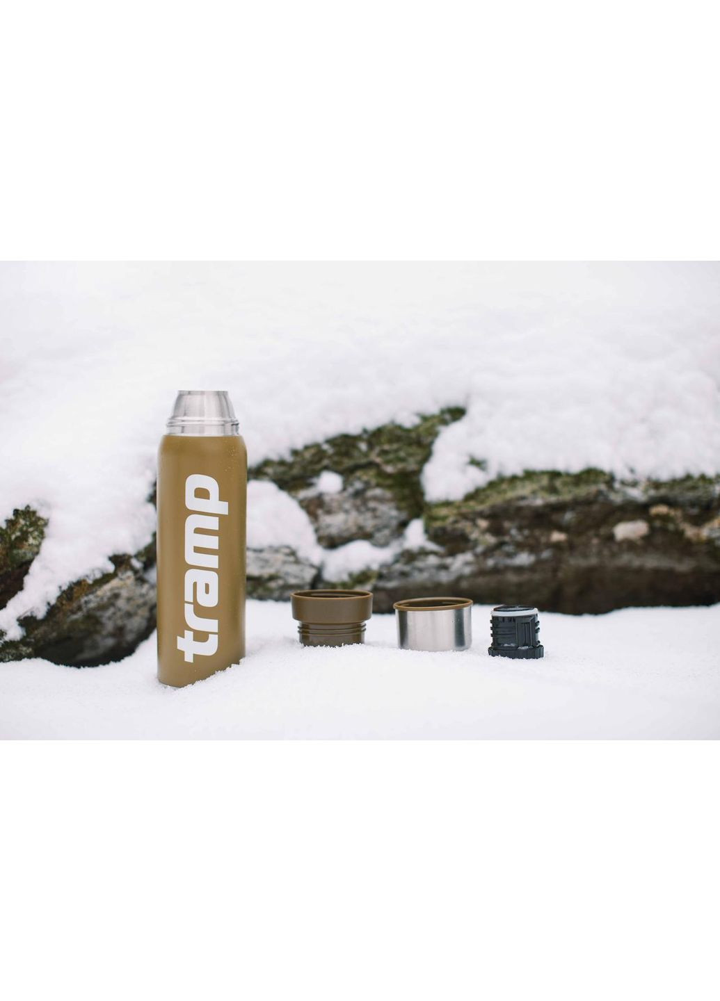 Термос Expedition Line 0,9 л UTRC-027 Оливковий Tramp (366221395)