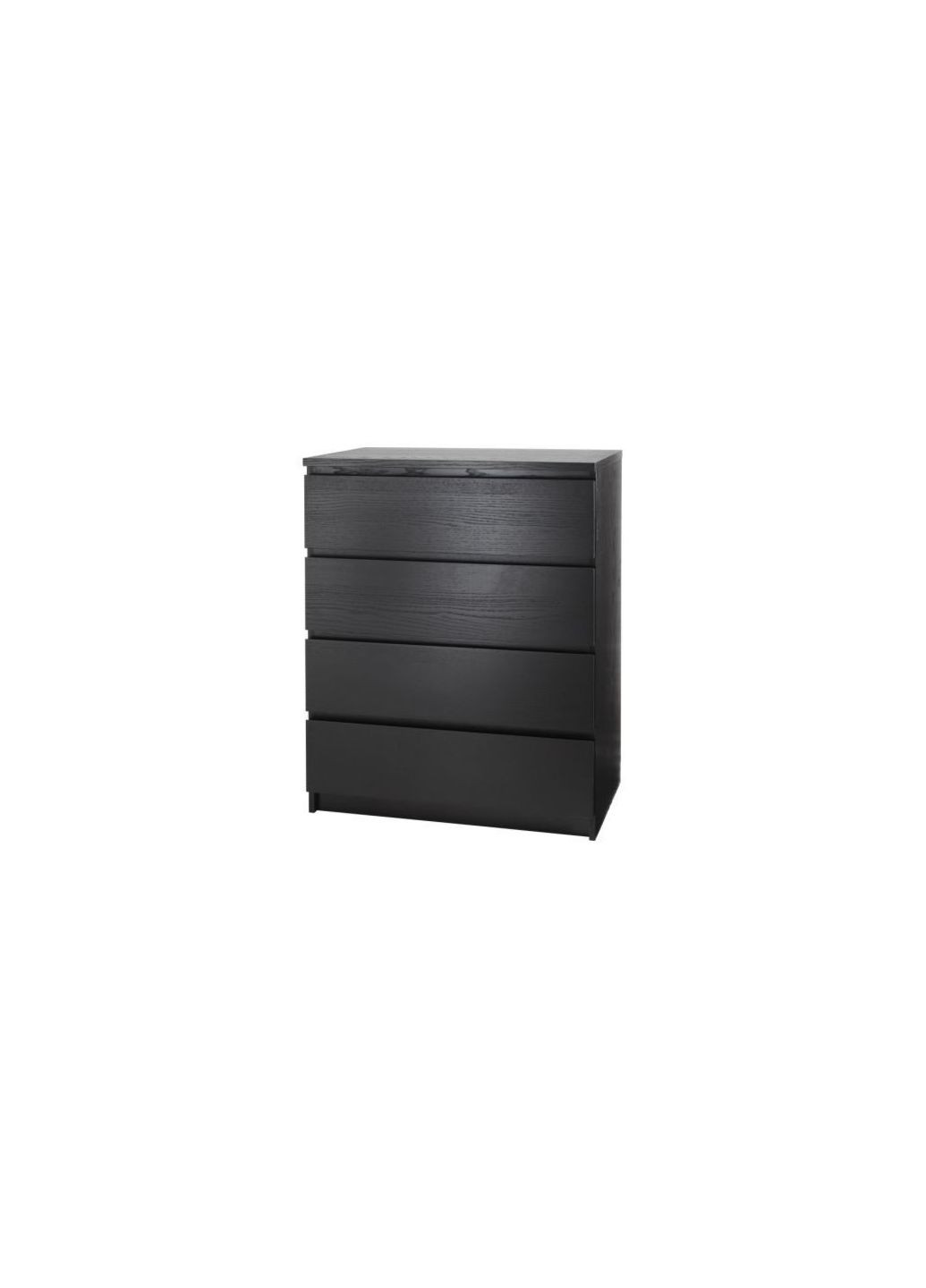 Комод 4 ящики темнокоричневий IKEA (277964934)
