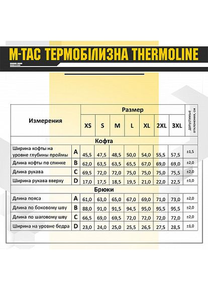 Термобілизна ThermoLine Olive (00000002749) M-TAC (356486532)