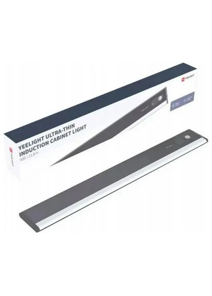 Нічник (YLYYD-0014) Xiaomi Yeelight Ultra-Thin Cabinet Light 30 см Dark Grey (401741597)