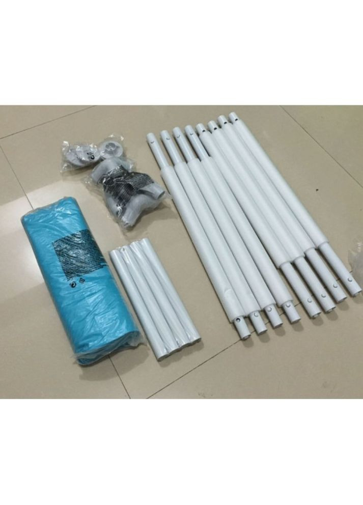 Каркасный детский бассейн от 3 лет 57173 122х122х30см 337л Голубой Intex (350349164)