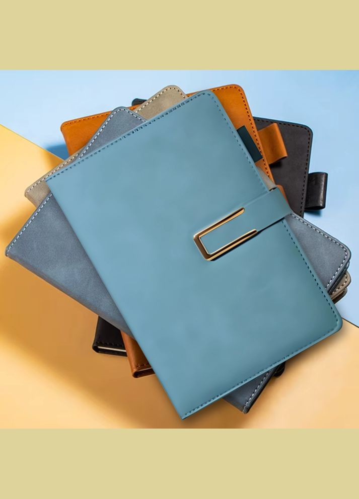 Дневник, планер блокнот с ручкой, 100 листов, формат А5, записная книжка, планер в мягкой обложке, цвет голубой No Brand (369802675)