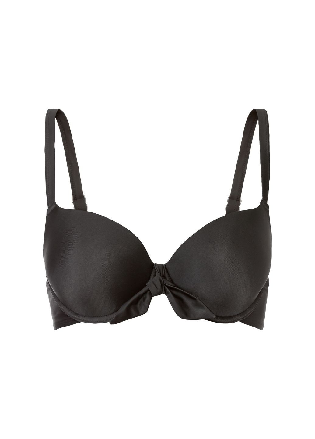 Верхня частина купальника з ущільненими чашками для жінки CREORA® 334304-372167 36(S) чорний Esmara С открытой спиной, С открытыми плечами (293814451)