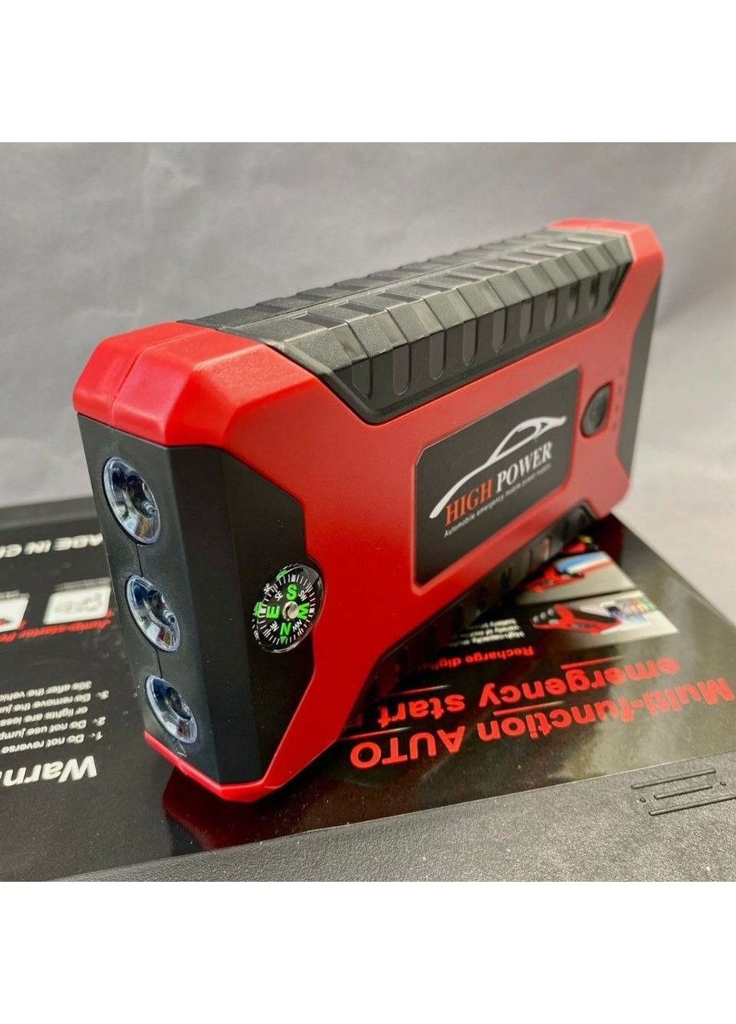 Пуско-зарядное устройство Jumpstarter с аккумулятором 99800 mAh No Brand (332635260)