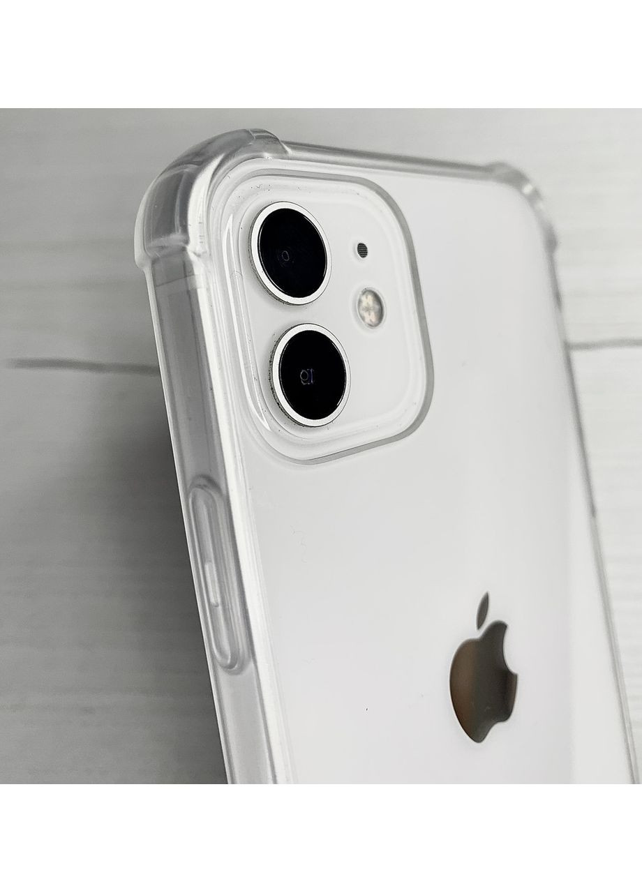Протиударний чохол на 12 PRO посилені бортики для айфон 12 ПРО Clear case No Brand (369137265)