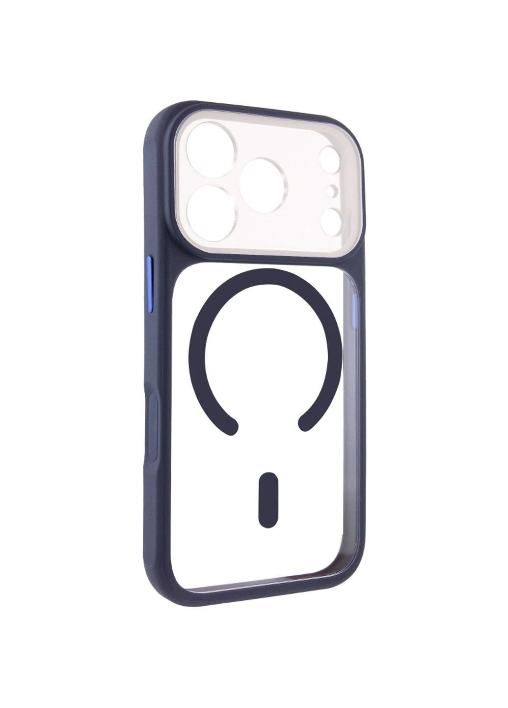 Чохол TPU+PC Moon Clear with MagSafe для Apple iPhone 17 Pro Max (6.9") Getman (393949968)