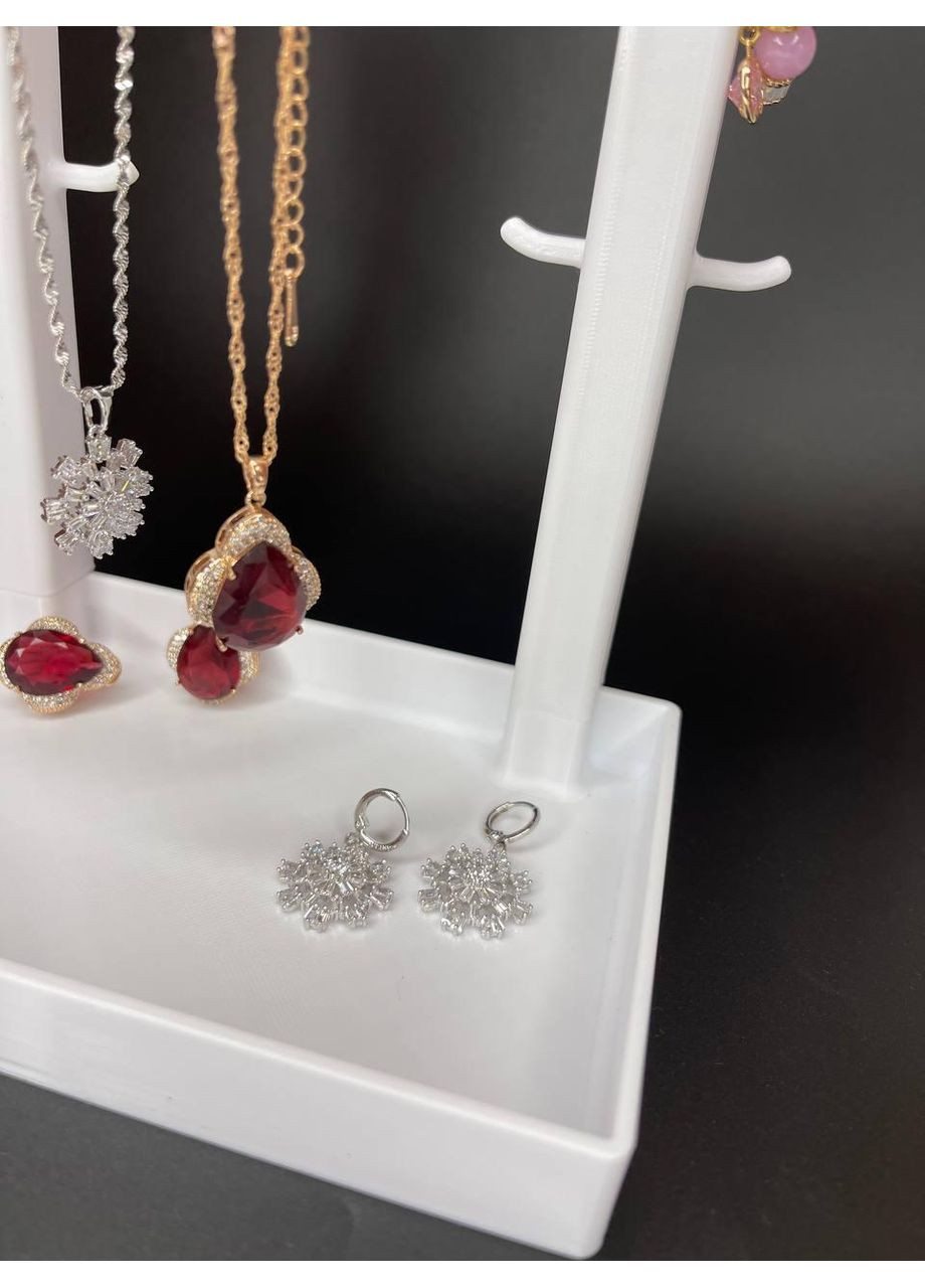 Торговое оборудование Стойка для демонстрации украшений бижутерии пластик 25см х 17см Finding (369798343)