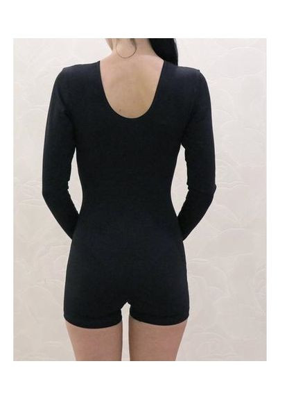 Купальник для танців, гімнастики чорний, шорти No Brand тріко (297662834)