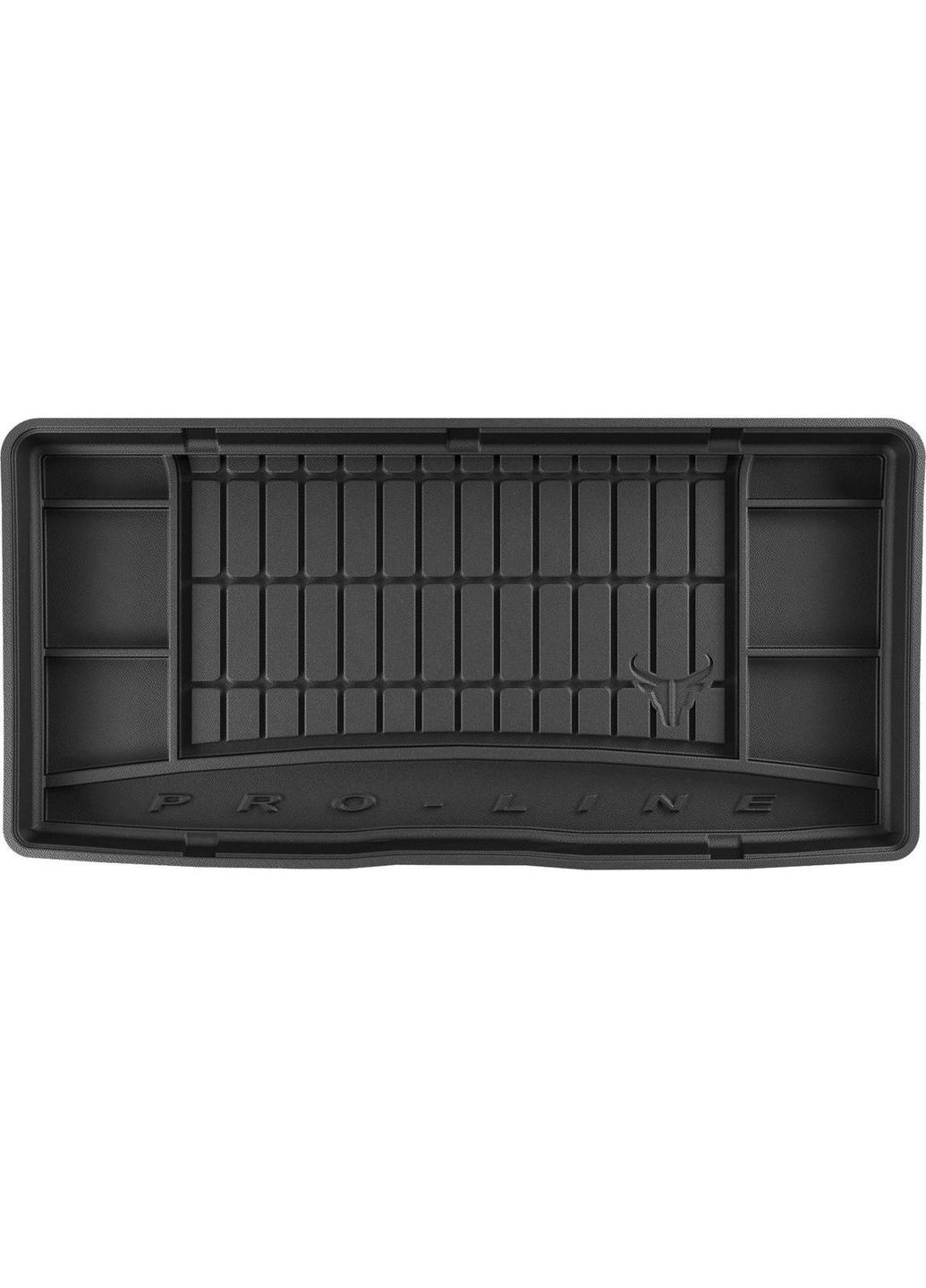Резиновый коврик в багажник Pro-Line для Opel Karl (mkI) 2015-2019 (без двухуровневого пола) (багажник) Frogum (361241248)