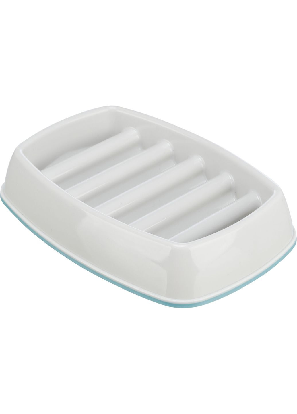 Миска для кішок Повільне годування пластик/термопластична гума 0.25 л 21х14 см Сіра (4047974251928) Trixie (311885822)