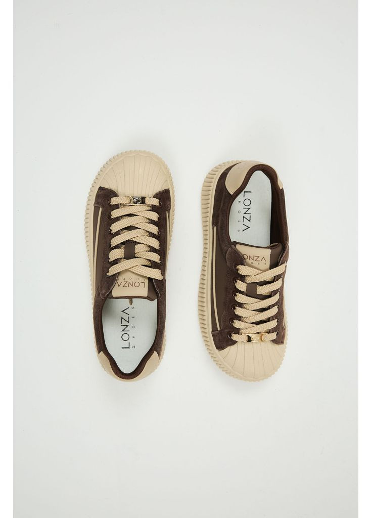 Коричневі кеди 204482 Lonza
