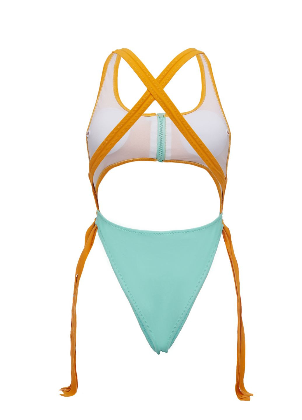 Бирюзовый летний купальник No Brand