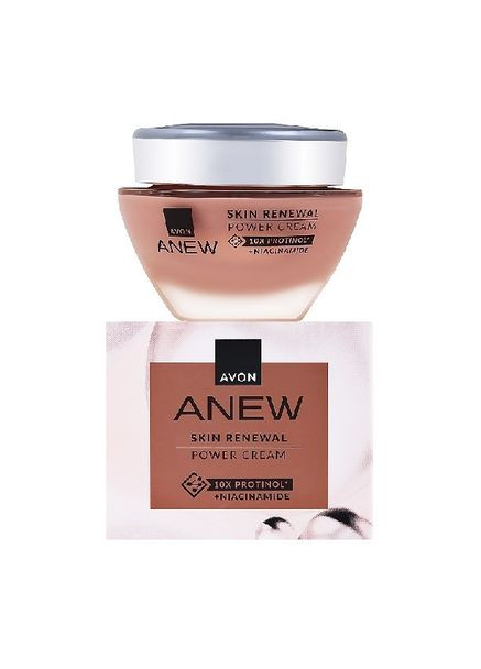 Avon Оновлювальний крем для обличчя та шиї «Енергія Протенола», 50 мл — Крем, (367622397)