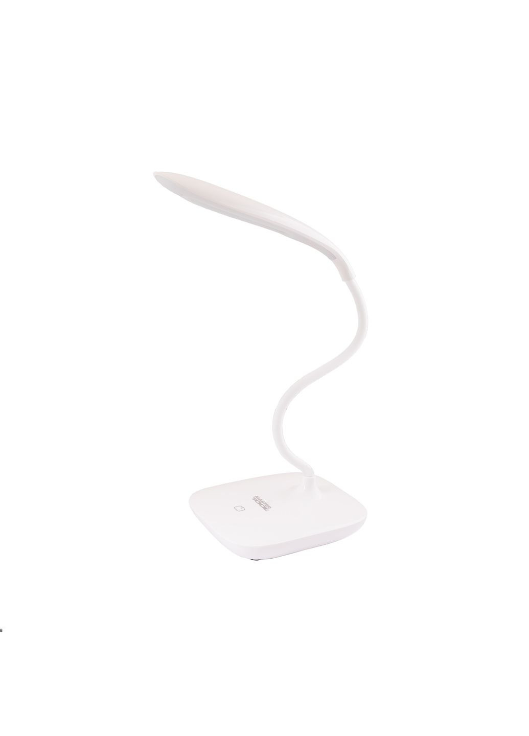 Лампа настольная сенсорный включатель, 3 режима, 125х100х350 мм, COB LED, USB, 3xAA, ABS. White (94-0815) Mastertool (340910692)
