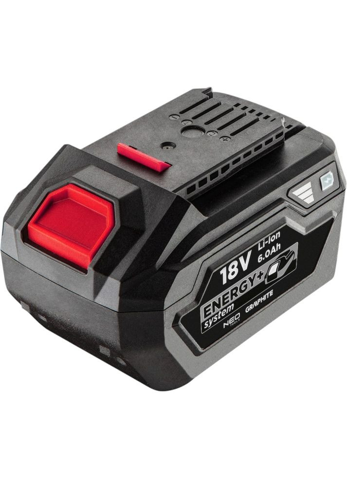 Аккумулятор Energy+ 18В 6Ah (58G086) Graphite (326800641)