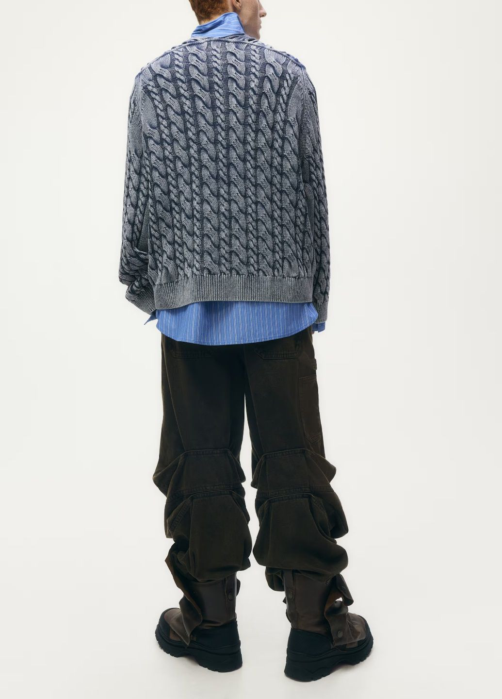 Темно-сірий демісезонний светр H&M