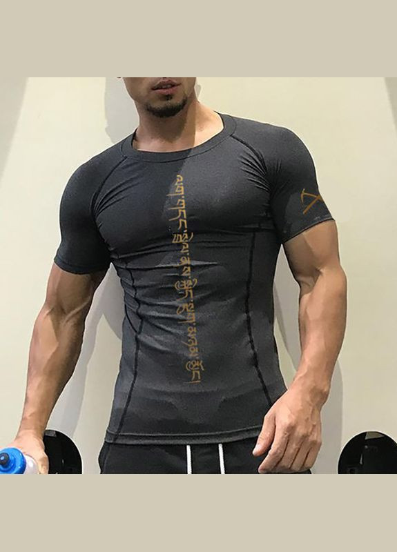 Черная мужская футболка FTX Sportwear