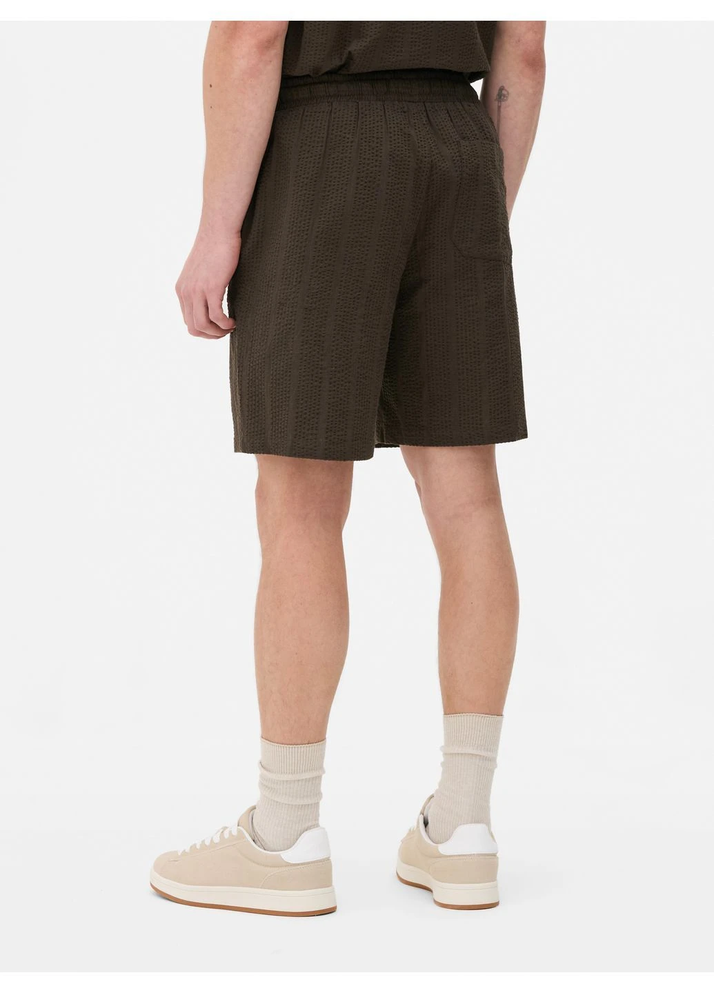 Шорти,темно-коричневий, Primark (391035088)