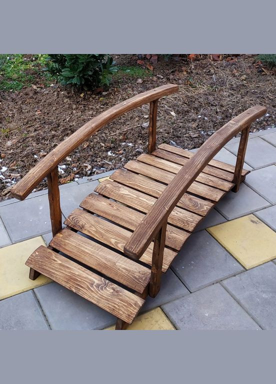 Садовий місток з дерева Мегарі мускат (МОС-000307) No Brand (328960070)