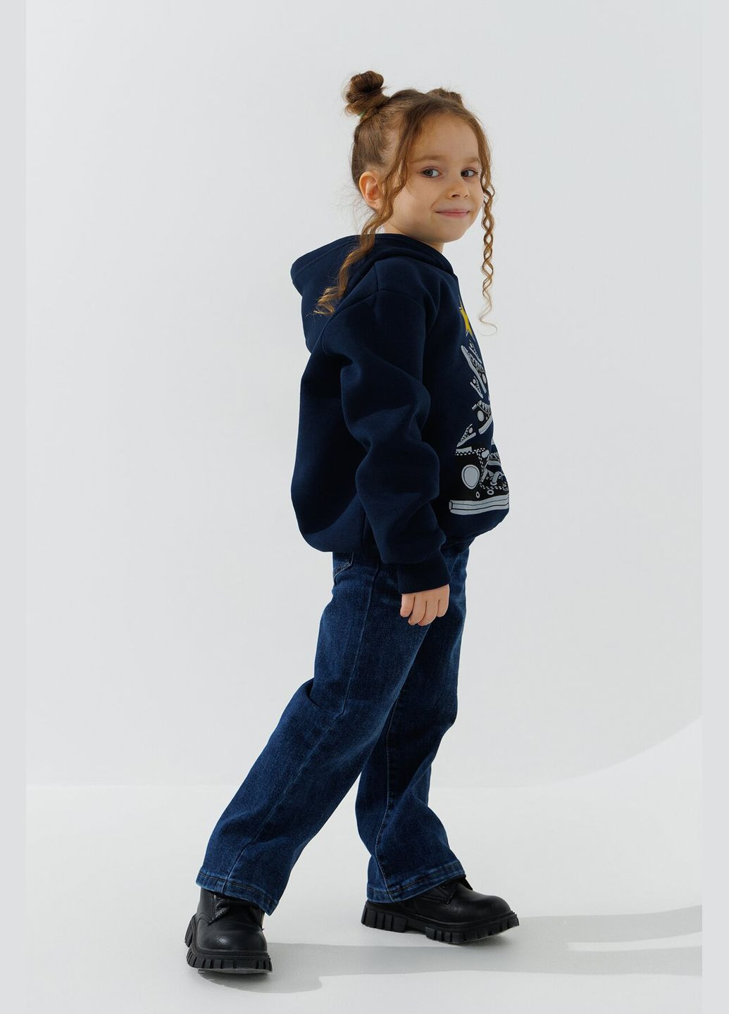 Худі з принтом дитячий 13198 134 см (NY) shop (2000990822222) Baby Show (357437175)