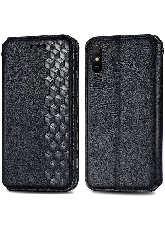 Кожаный чехол-книжка Cubic для Xiaomi Redmi 9A Getman (337516084)