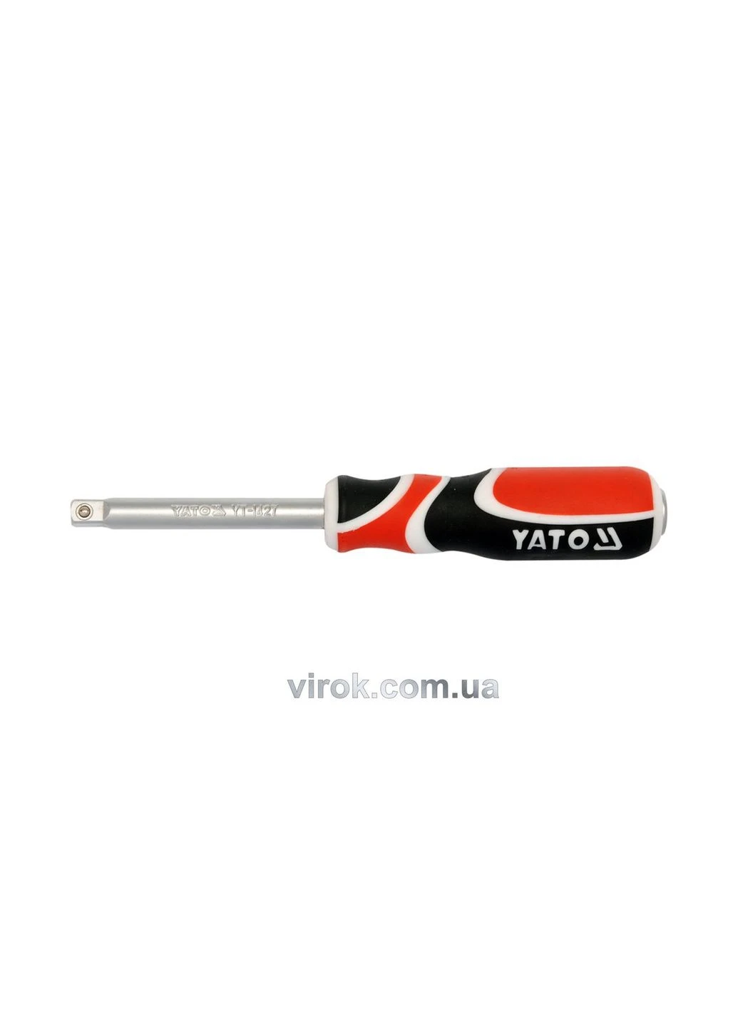 Отвертка - держатель для торцевых головок: квадрат 1/4", L=150 мм [12/48] YATO (392893899)