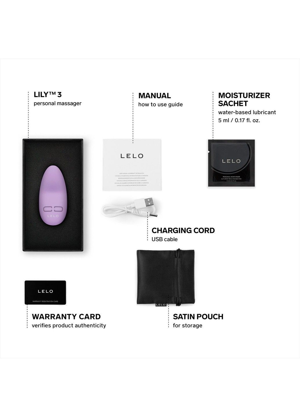 Минивибратор для клитора Lily 3 Calm Lavender Lelo (317256418)