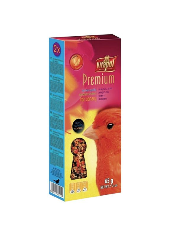 Premium Snack канарковий корм 2 шт / 65 г Vitapol (276973546)
