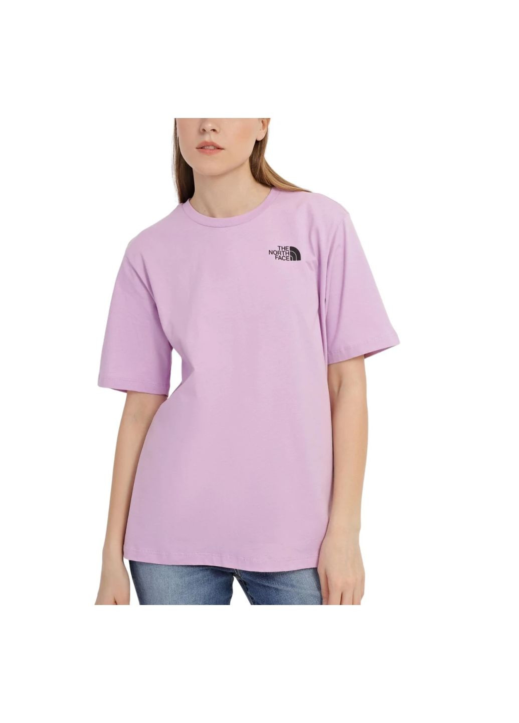 Фиолетовая демисезон футболка simple dome The North Face